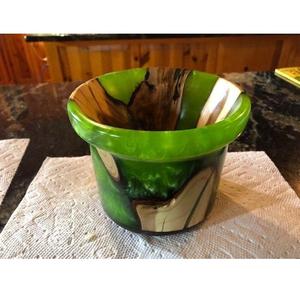 Natural Wood <b>Epoxy</b> Resin Eco-Friendly Handmade Modern Bowls Resin Inlay Food Serving Gifting Decorative Bowl - Product Image 4