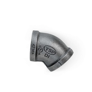 Coude 45° à bande de protection provenant de PT. Laju Sinergi Metalindo est une entreprise de raccords de tuyauterie résistants à la corrosion pour l'alimentation en eau, 1 pouce. - Product Image 1