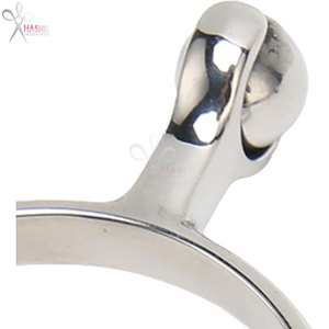 Éperons à cheval en acier inoxydable à boule lisse, éperons anglais et western pour cowboy, accessoires d'équitation HASHIR INTERNATIONAL - Product Image 6