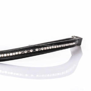 สายรัดคิ้วหนังม้าทำจากหนังสีใสรูปทรงคลื่นขนาดเล็กและมีหลายขนาดและสีตามสั่ง - Product Image 3