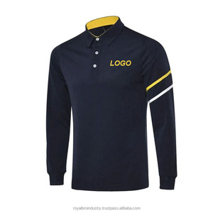Fábrica de alta calidad OEM Fabricante Personalizar Moda Deportes Poliéster Hombres Polo de manga larga Sudadera personalizada - Product Image 6