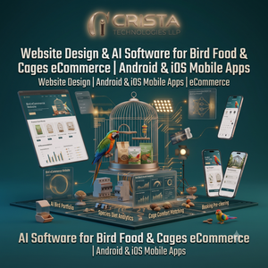 Software de IA para Diseño de Sitios Web de Alimentos y Jaulas para Aves, Aplicaciones Móviles Android iOS, Plugin de IA para WordPress y Shopify, Software de IA para Comercio Electrónico - Product Image 1