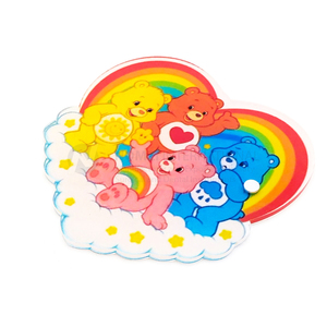Fashionable Durable Acrylic Magnetic Eyelash Extension Beauty Tool <b>Heart</b> <b>Shape</b> Rainbow Care Bear Lash Tiles & <b>Boxes</b> - Product Image 2