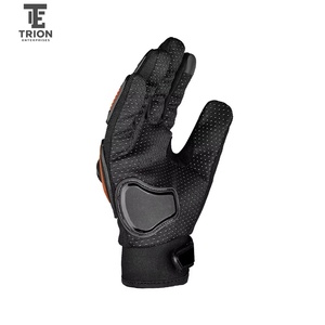Gants de moto en cuir pour l'hiver, gants de motocross à doigts entiers, compatibles avec les écrans tactiles, antidérapants, respirants, unisexes, avec sangle de poignet réglable - Product Image 6