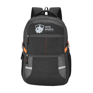 Lightweight Best Supplier Polyester Comfortable Breathable Curved Shoulder <b>Straps</b> Soft Breathable Custom Logo School Back Pack - Product Image 1