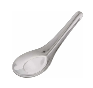 Cuillère à soupe en acier inoxydable, de bonne qualité et polie miroir, idéale pour la décoration de table, à prix incroyables. - Product Image 1