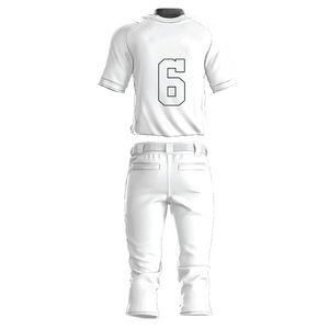Custom Plus Size <b>Baseball</b> Uniform Short Printed 100% Polyester Moisture-Wicking Comfortable Casual Modern Athletic Outfit - Product Image 4
