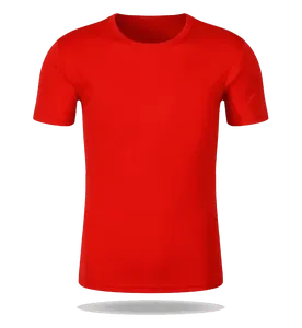 T-shirts noirs personnalisés pour hommes, manches courtes, col rond, 100 % coton peigné, logo brodé sur le devant, style formel, coupe ample - Product Image 5