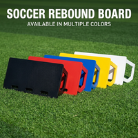 Envío Inmediato: Pared de Rebote de Fútbol Desmontable para Perfeccionar Pases, Tablero de Rebote de Fútbol de HDPE de 20mm con Revestimiento Impermeable