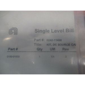 Cable de CC AMAT 0190-01559 para Fuente PVD, 75 Pies, 105483 - Equipo y Piezas de Semiconductores de Confianza de Global Legacy Semiconductor - Product Image 3