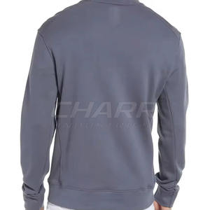 Sweat-shirts en molleton de coton mélangé pour homme de haute qualité - Couleur et logo personnalisés, respirant, séchage rapide - Product Image 4
