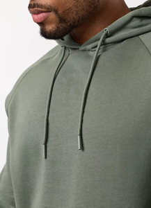 New Arrival Heavyweight Fleece Polyester/Cotton Activewear <b>Hoodie</b> Men Solid Autumn Eco-Friendly Waterproof <b>Workout</b> Gym Pocket - Product Image 5