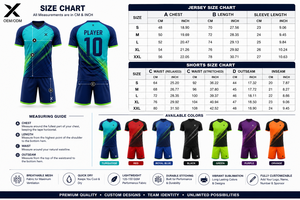 Conjunto de Uniforme de Fútbol Personalizado con Malla Birdseye, 120-150 GSM, Transpirable, de Secado Rápido, Jersey y Pantalones Cortos Sublimados, Personalizado para Equipos de Entrenamiento - Product Image 6