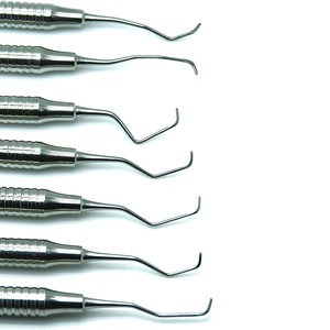 Raspador Dental Ergonómico de Acero Inoxidable de Alta Calidad, Ligero, Cureta Gracey, Instrumento Periodontal Manual - Product Image 4