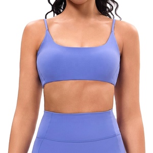 Mujeres Novedades Entrenamiento Venta al por mayor Ropa de yoga Gimnasio Conjuntos de fitness Conjunto de sujetador de yoga sin costuras 2025 - Product Image 2