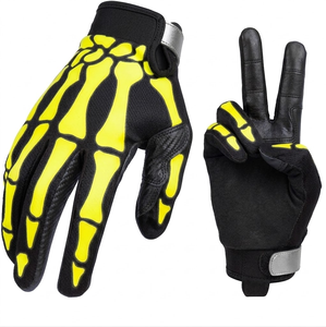 Nouveaux gants de motocross unisexes personnalisés pour l'été, coupe-vent, écran tactile, doigts entiers, polyester de qualité supérieure, antidérapants pour vélo - Product Image 2