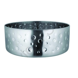 Cuenco de martilleo antiguo para ensalada de frutas, cuenco de vidrio para servir comida a precio al por mayor - Product Image 1