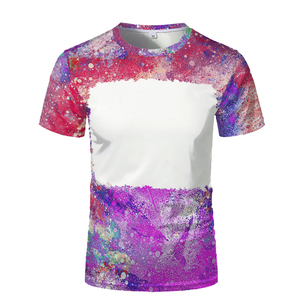 Nouveauté : T-shirt pour homme en polyester 100% avec col rond, impression par sublimation, service OEM, taille oversize - Product Image 4
