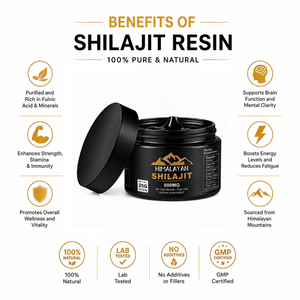 100% Natural <b>Himalayan</b> <b>Shilajit</b> Resin 25g Premium <b>Shilajit</b> Resin With Smooth Consistency Rich Appearance for Energy Support - Product Image 3