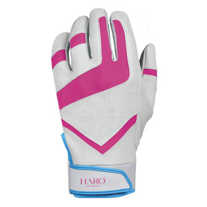 Guantes de bateo de béisbol Premium Grip para jugadores adultos con ajuste elástico transpirable, control fuerte en la palma y soporte flexible - Product Image 6