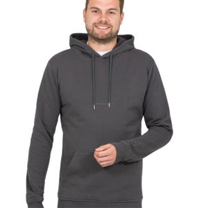 Sweat à capuche en molleton de coton français sur mesure de 26 couleurs pour homme, sweat à capuche surdimensionné d'hiver avec logo brodé, 100% coton - Product Image 1