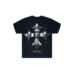 High Quality 100% Cotton Black Men's T-shirts Heavyweight Oversized <b>Tshirt</b> Printing Custom T Shirt For Men - Product Image 1
