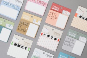 2025-1039 Usine Fantastique Auto-Adhésif Découpé Étiquettes Sticky Note Inscriptible Bureau Travail Mémos Série LIFE - Product Image 4