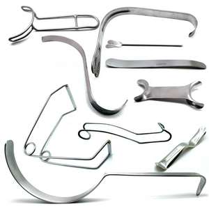 Lot de 10 rétracteurs dentaires vétérinaires manuels en acier inoxydable, instruments chirurgicaux pour chirurgie buccale, certifiés CE, Pentax par SurgiRight - Product Image 2