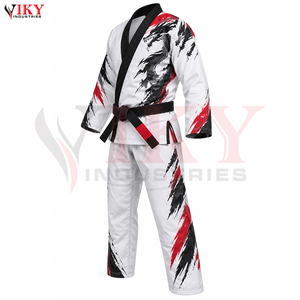 Uniforme de BJJ Personalizado Sublimado OEM ODM de Fábrica Directa, Equipo de Artes Marciales de Alta Calidad, Material Suave y Transpirable de Algodón para Adultos - Product Image 5