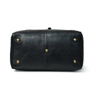 Leather Travel <b>Bag</b> Business Trip Portable Under New Designer Men Large Capacity Black Genuine Leather Travel Duffel <b>Bag</b> - Product Image 6