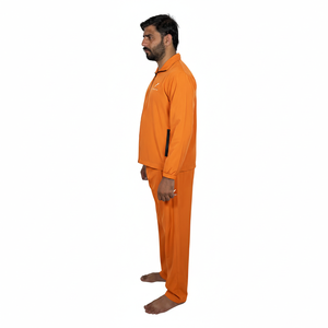 Survêtements pour hommes à la mode, coupe classique, hiver, à capuche, décontractés, unis, 100% coton, respirants, vêtements d'entraînement - Product Image 4