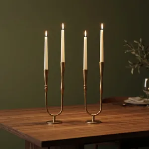 Decorative Candle Holder For Living Room Tabletop Candle Holder For Dinning Table Wedding & Wholesale Candle Light Dinner - Product Image 5
