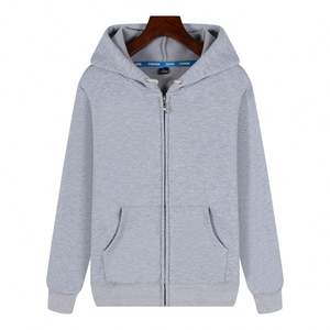 Sudadera con capucha extragrande personalizada de alta calidad, unisex, con doble cremallera, forro polar grueso, 100% algodón, logotipo con impresión digital, tejido de punto - Product Image 5