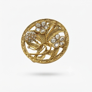 Divyoro Filigree Flower Design Women's <b>Ring</b> with Oxidized <b>Silver</b> Plating for Party & Anniversary Occasions - Product Image 1
