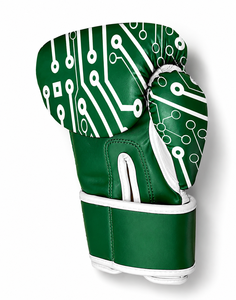 Guantes de Boxeo IBERIA Premium Verdes, de Cuero PU, para Entrenamiento, con Logotipo Personalizado, OEM, Equipo de Boxeo al por Mayor - Product Image 3