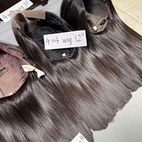 Perruques Lisses Extensions de Cheveux Durables 100% Cheveux Humains Vierges Bruts Non Transformés Remy du Vietnam