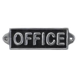 Plaque murale rectangulaire en fonte pour toilettes, petite taille, décoration artisanale pour bâtiment, panneau WC général pour la décoration - Product Image 5