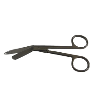 Tijeras de gasa de acero inoxidable, tijeras quirúrgicas médicas para vendajes de primeros auxilios en hospitales, instrumento reutilizable - Product Image 1