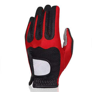 Gants de golf en cuir véritable ajustables avec personnalisation de marque, design anti-transpiration et ventilé, unisexe pour le sport - Product Image 6