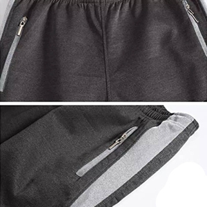 Survêtement en polyester respirant pour homme, tenue d'entraînement haut de gamme pour la salle de sport, la course à pied, l'exercice et la mode streetwear - Product Image 2