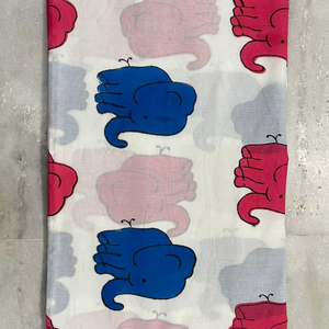 Tela estampada a mano con bloques, tela india estampada a mano, tela de algodón suave y ligera, directo de fábrica, precio al por mayor - Product Image 1