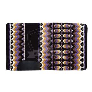 Almohadillas para SILLÍN de caballo de doma occidental de la mejor calidad, lana de Nueva Zelanda y cuero CZ, cuero aceitoso, espectáculo de equitación, algodón inglés - Product Image 5