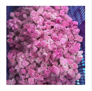 Puré de Pitaya Roja Congelada IQF Fresca con Semillas para Smoothies, Pulpa Natural de Pitaya en Paquete a Granel para Fabricantes Industriales - Product Image 1