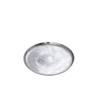 Plateau de service rectangulaire décoratif en aluminium de qualité export, personnalisable, style Art Déco, pour la maison, l'hôtellerie et Diwali