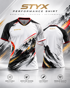Camiseta de Tenis y Bádminton Sublimada para Hombre, Personalizada, de Poliéster, Secado Rápido, Transpirable, para Entrenamiento Deportivo, OEM, ODM, Venta al Por Mayor - Product Image 1