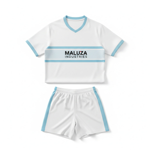 Tenue de football sublimée haute résistance, maillot de football sans décoloration, kit personnalisé, uniforme d'équipe de football entièrement sublimé, fabrication sur mesure - Product Image 1