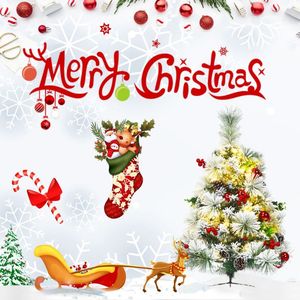 Set of 2 24-Inch <b>Outdoor</b> Battery-Powered Pre-Lit Christmas <b>Trees</b> Flocked Pathway <b>Trees</b> - Product Image 4