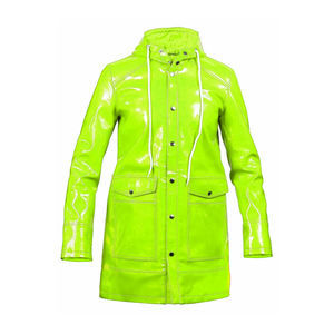 Chaqueta Impermeable Larga de PVC Profesional Unisex con Capucha, Ropa de Trabajo para Todo Clima, Color Personalizado, Alta Calidad - Product Image 5