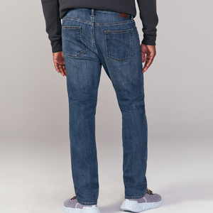 Jeans de Mezclilla para Hombre y Mujer, 100% Algodón, Secado Rápido, Corte Regular Vintage, Lavado Casual, Rectos, para Invierno y Verano, Varios Modelos - Product Image 3
