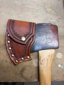 Felling <b>Axe</b> Forged Steel Head Wood <b>Handle</b> Tree Felling Tool - Product Image 2
